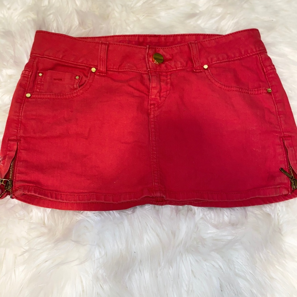 Vintage guess mini skirt